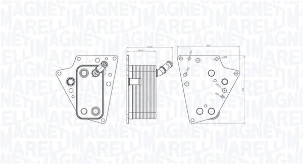 Oil Cooler, engine oil